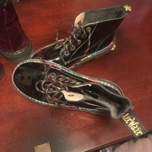 🌈RAINBOW STITCH DR. MARTENS🎨